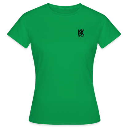 Frauen T-Shirt - QR Code (Hell) - Kelly Green
