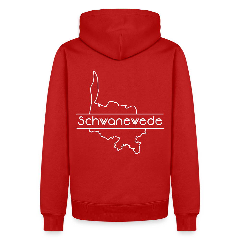 Premium Hoodie - Schwanewede - Rot