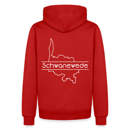 Premium Hoodie - Schwanewede - Rot
