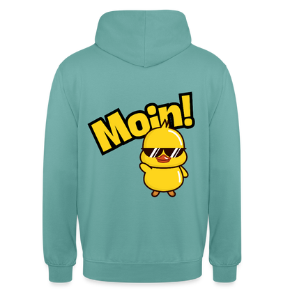 Unisex Hoodie - MOIN - Pastelltürkis