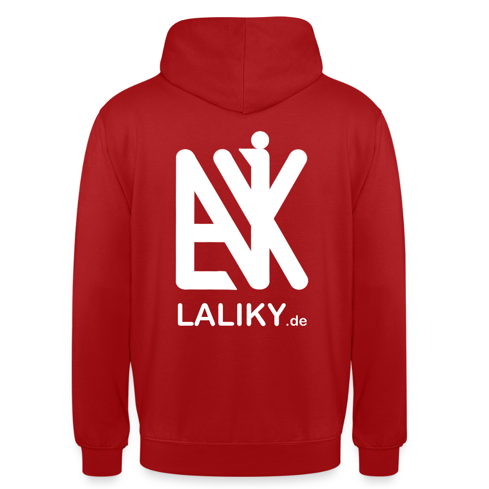Unisex Hoodie laliky.de - Rot