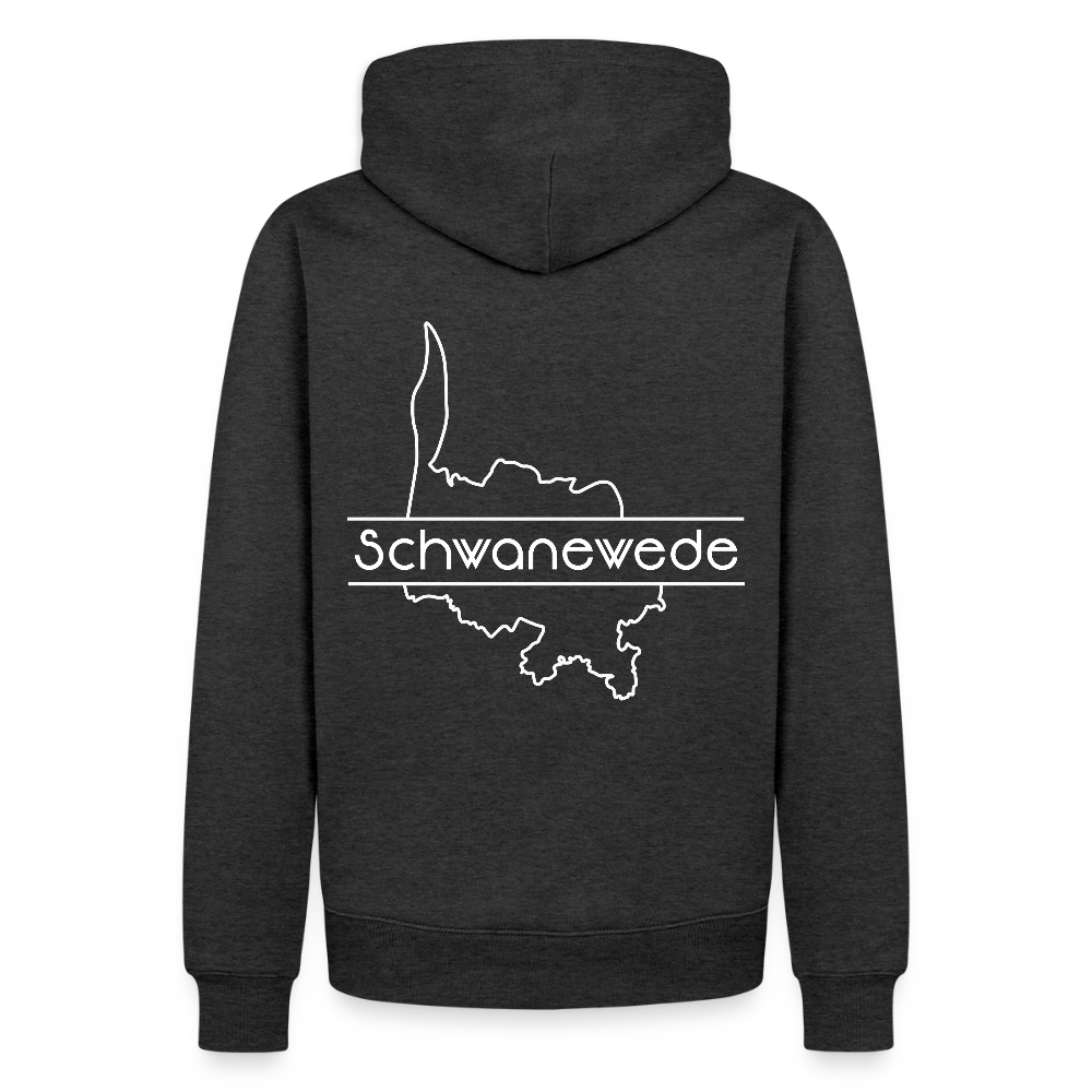 Premium Hoodie - Schwanewede - Anthrazit meliert