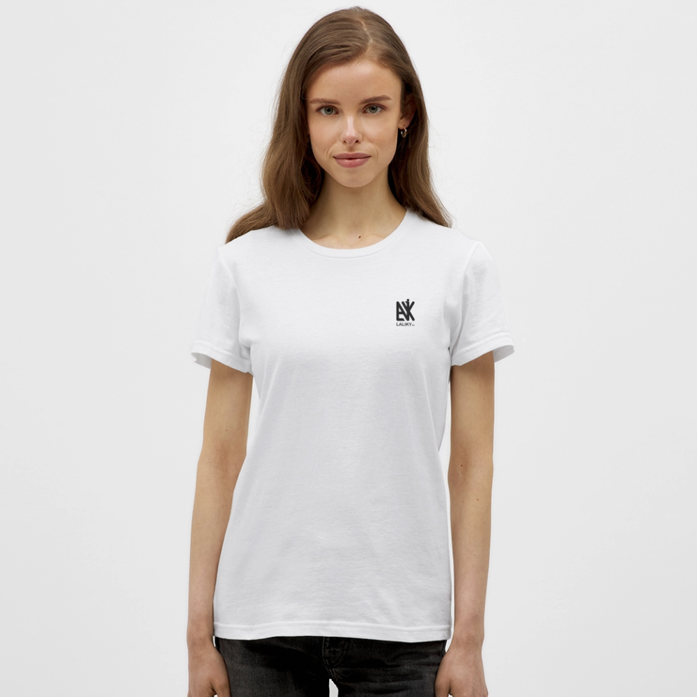 Frauen T-Shirt - QR Code (Hell) - Weiß