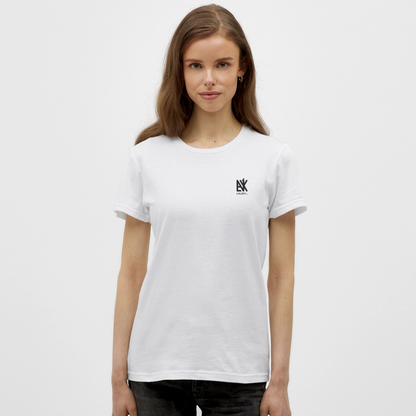 Frauen T-Shirt - QR Code (Hell) - Weiß