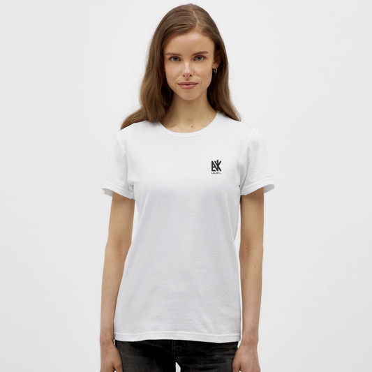 Frauen T-Shirt - QR Code (Hell) - Weiß