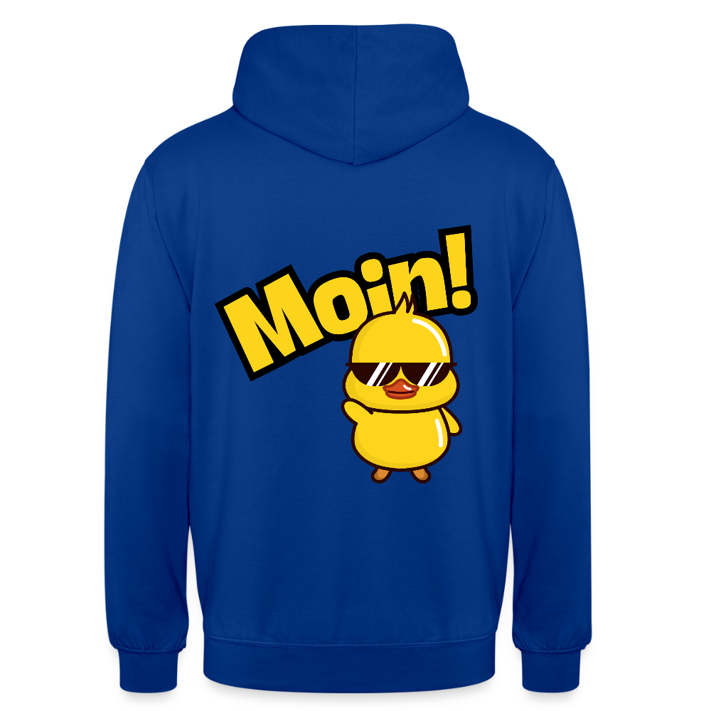 Unisex Hoodie - MOIN - Royalblau