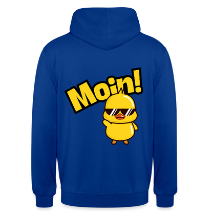 Unisex Hoodie - MOIN - Royalblau