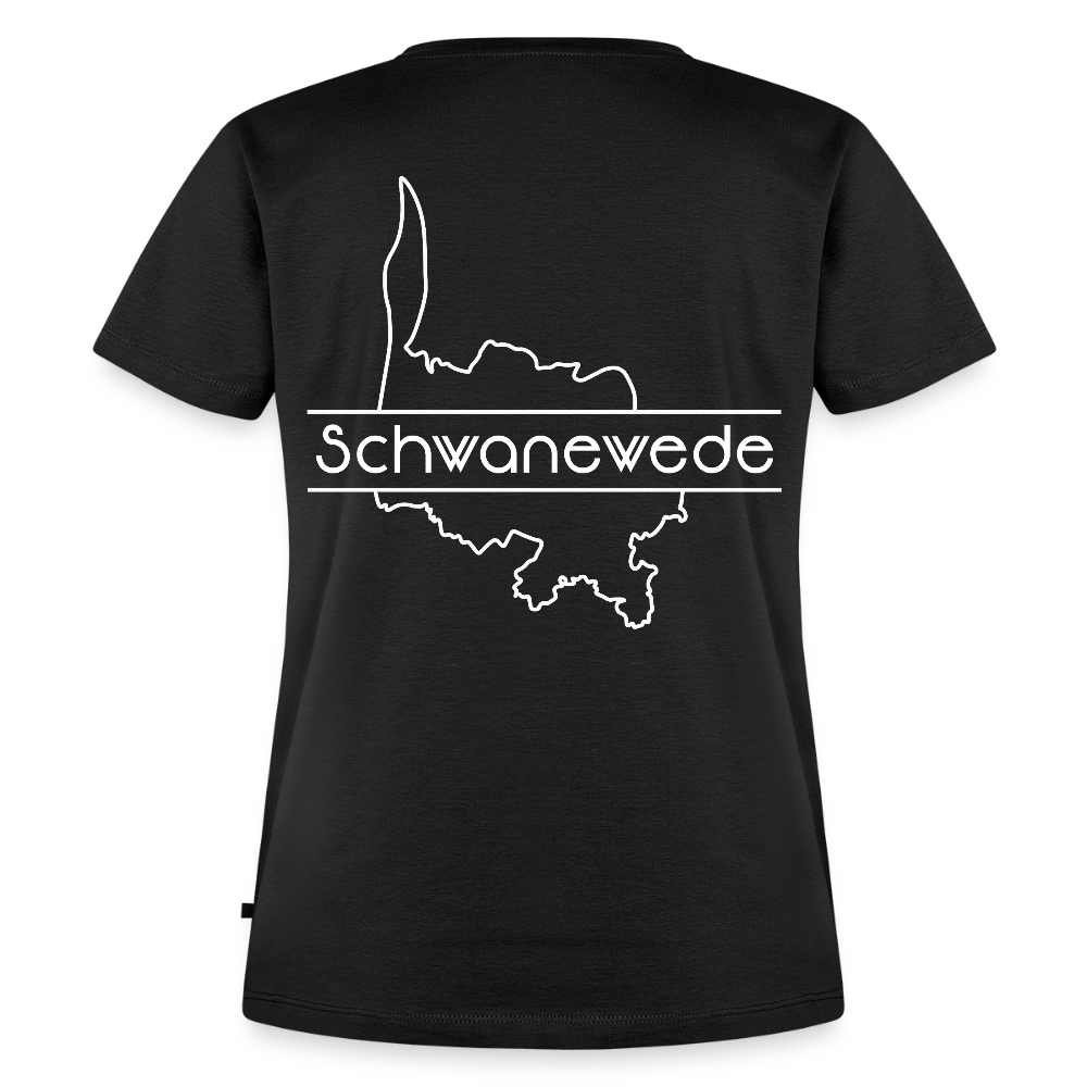 Frauen Premium T-Shirt - Schwanewede - Schwarz
