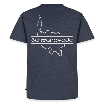 Männer Premium T-Shirt - Schwanewede - Jeansblau 