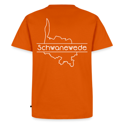 Männer Premium T-Shirt - Schwanewede - Orange 