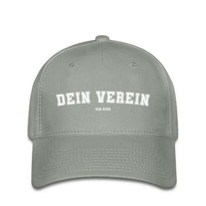 Flexfit Cap - Dein Verein - Grüngrau