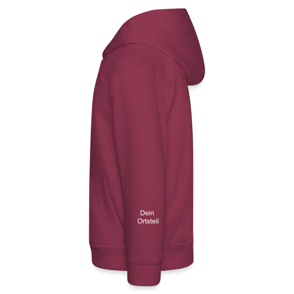 Kinder Premium Hoodie - Bordeaux