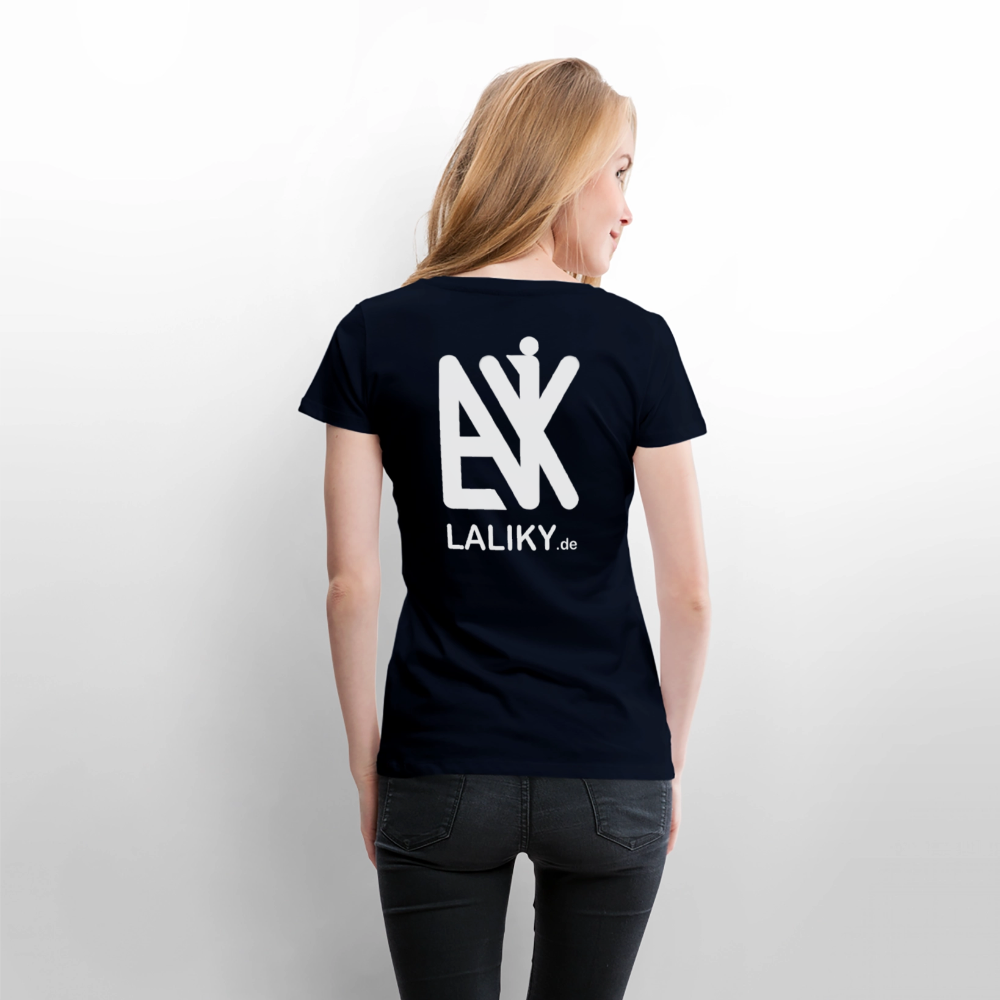 Frauen Premium T-Shirt - laliky.de - Navy