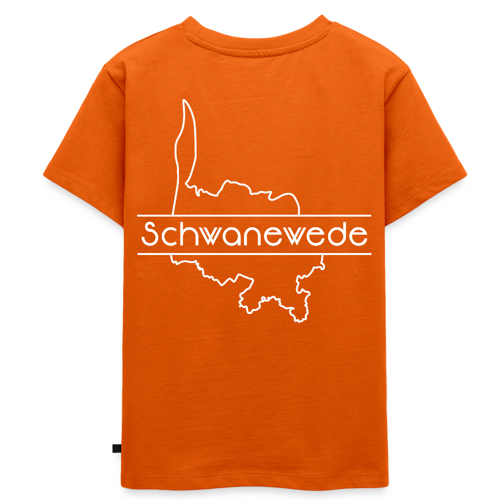 Kinder Premium T-Shirt - Schwanewede - Orange 