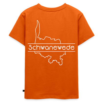 Kinder Premium T-Shirt - Schwanewede - Orange 