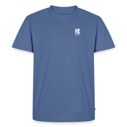 Männer Premium T-Shirt - Schwanewede - Taubenblau