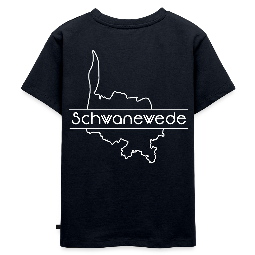 Kinder Premium T-Shirt - Schwanewede - Navy