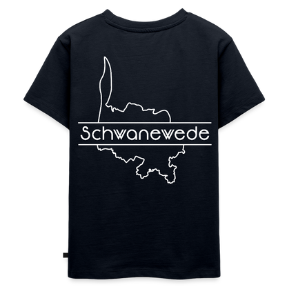 Kinder Premium T-Shirt - Schwanewede - Navy
