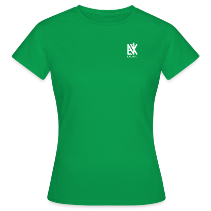 Frauen T-Shirt - QR Code (Dunkel) - Kelly Green