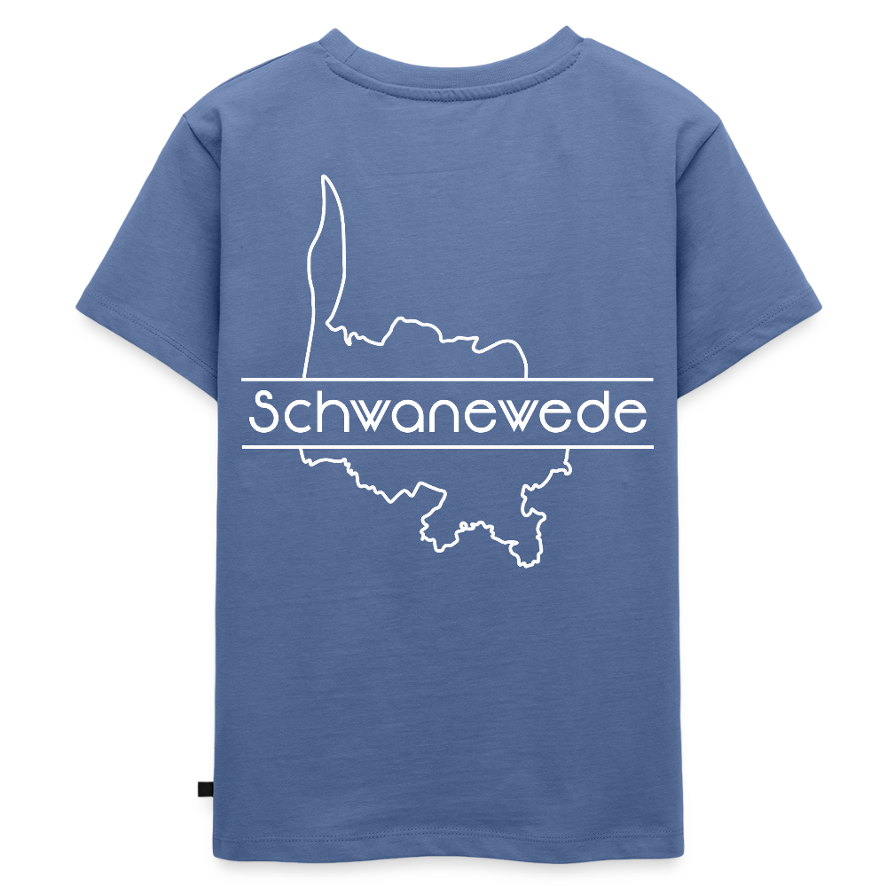 Kinder Premium T-Shirt - Schwanewede - Taubenblau