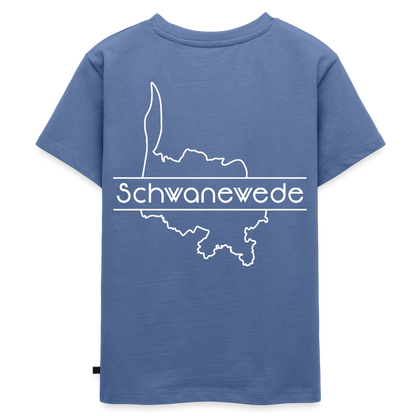 Kinder Premium T-Shirt - Schwanewede - Taubenblau