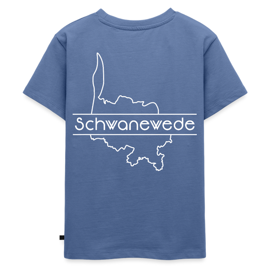 Kinder Premium T-Shirt - Schwanewede - Taubenblau