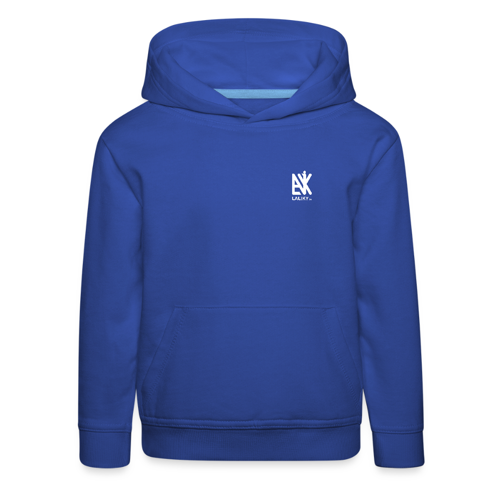 Kinder Premium Hoodie - Royalblau