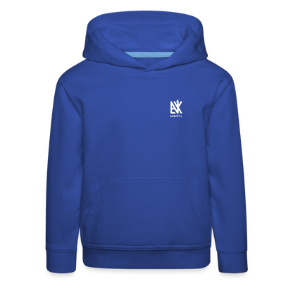 Kinder Premium Hoodie - Royalblau