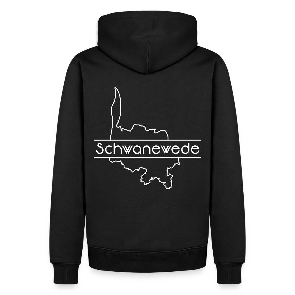 Premium Hoodie - Schwanewede - Schwarz