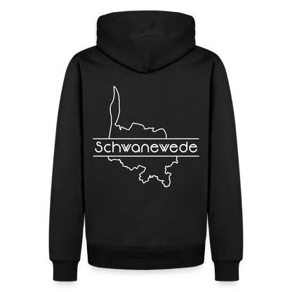 Premium Hoodie - Schwanewede - Schwarz