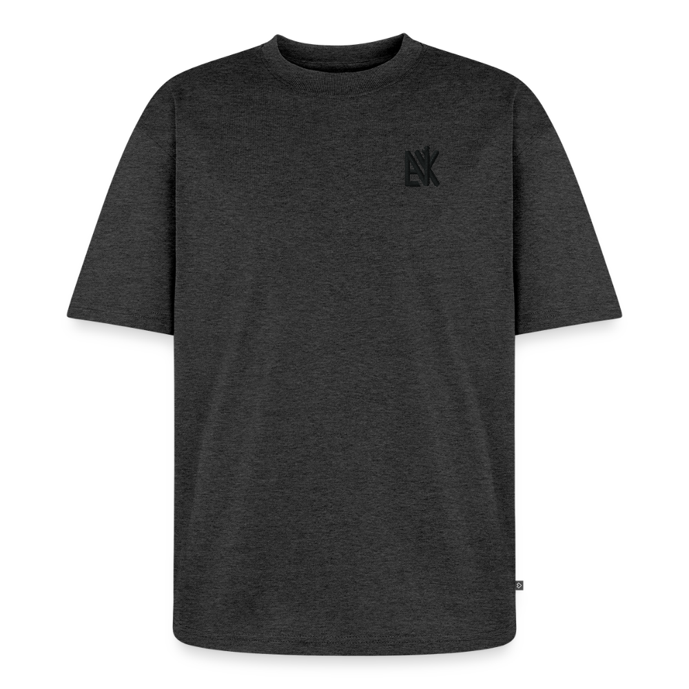 Unisex Oversized Bio T-Shirt - laliky.de - Anthrazit meliert