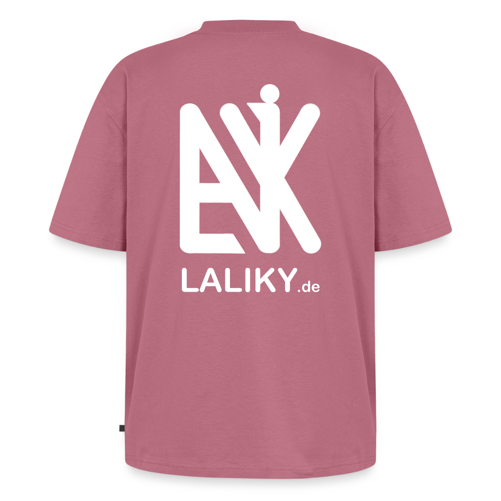 Unisex Oversized Bio T-Shirt - laliky.de - Mauve