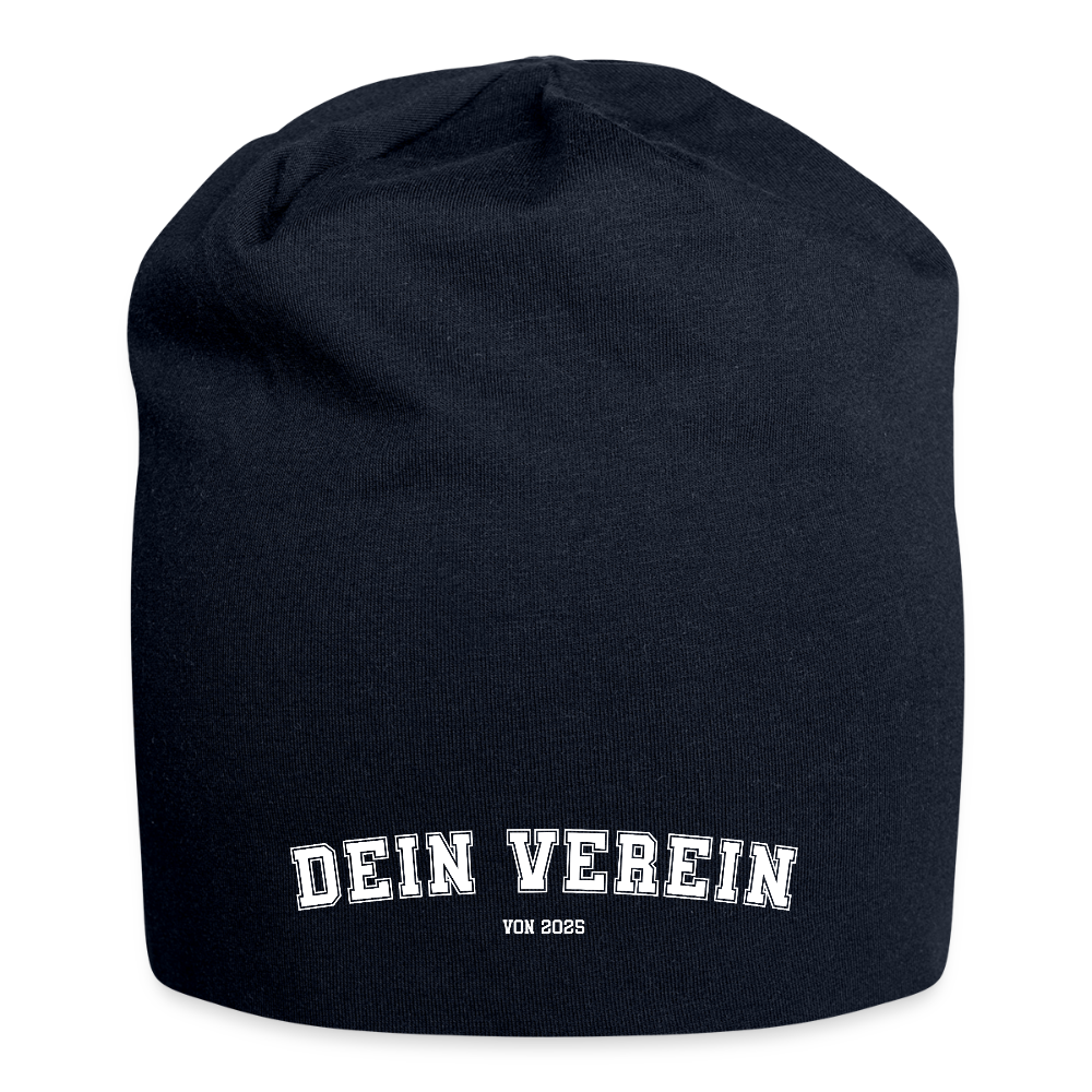 Jersey-Beanie - Dein Verein - French Navy