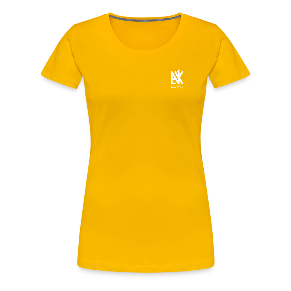 Frauen Premium T-Shirt - Schwanewede - Sonnengelb