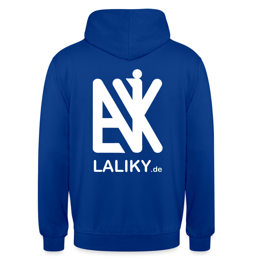 Unisex Hoodie laliky.de - Royalblau