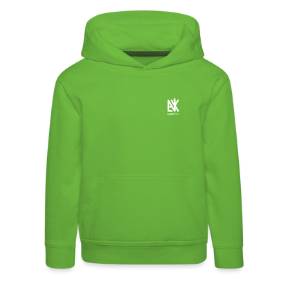 Kinder Premium Hoodie - Hellgrün
