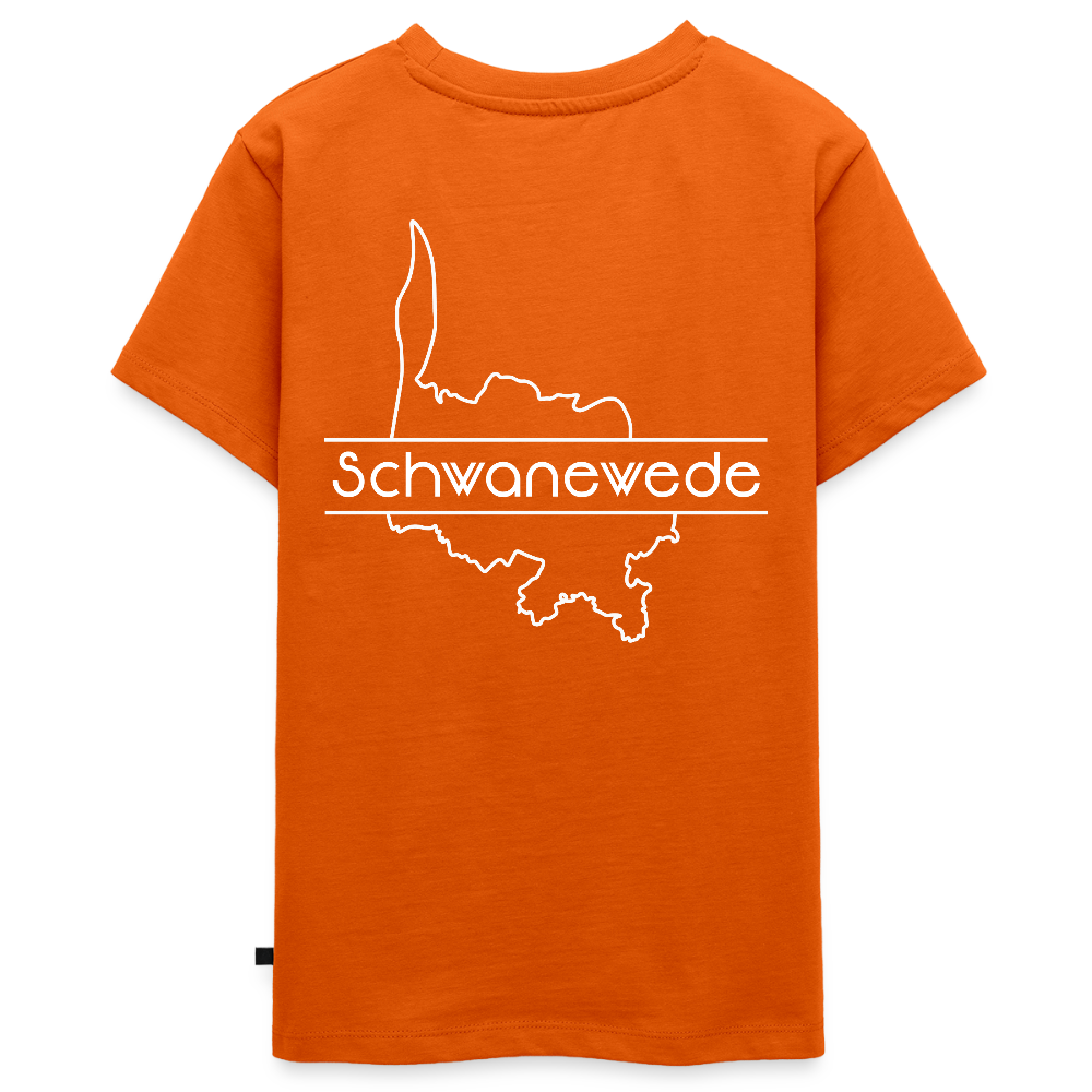 Teenager Premium T-Shirt - Schwanewede - Orange 
