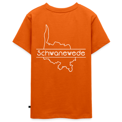 Teenager Premium T-Shirt - Schwanewede - Orange 