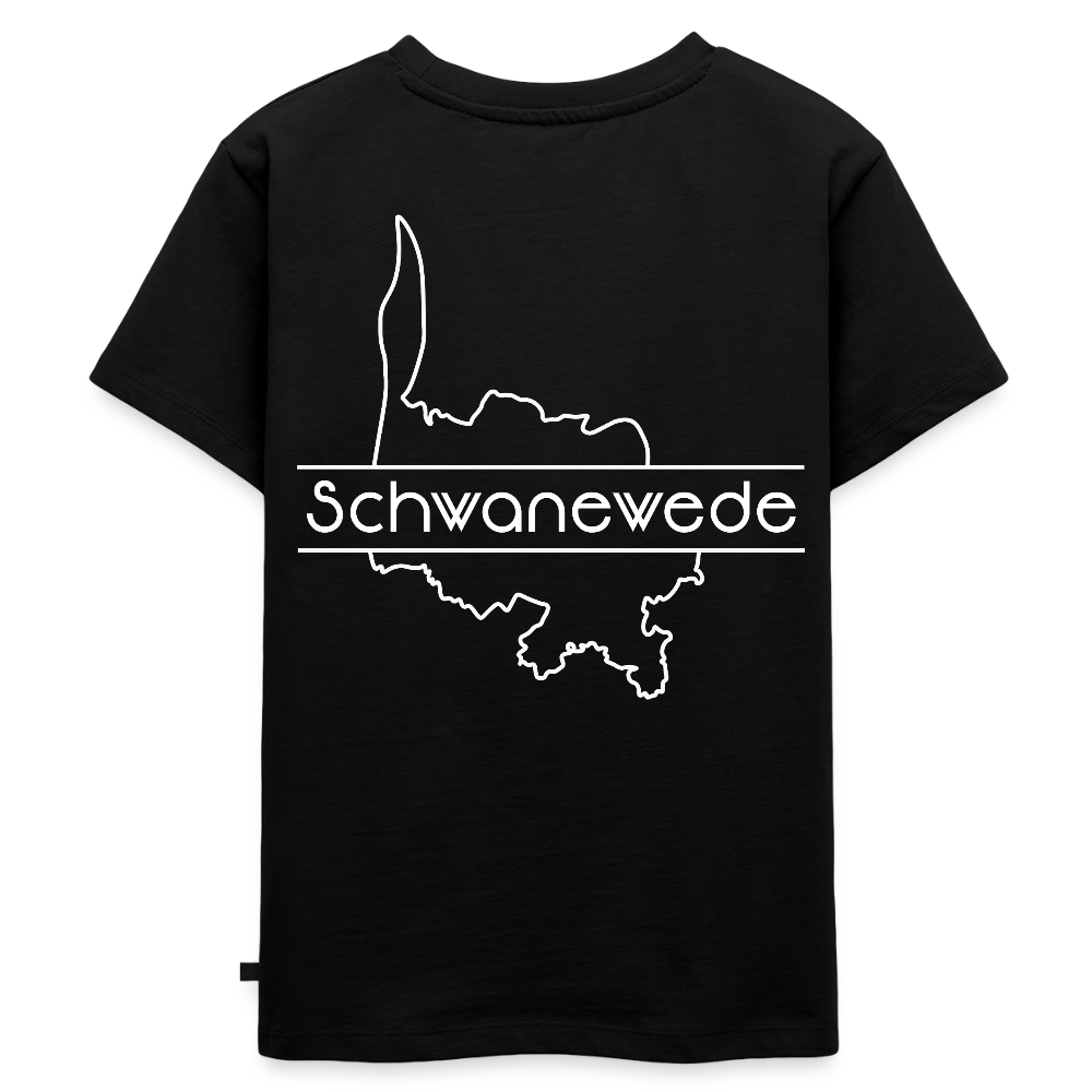 Kinder Premium T-Shirt - Schwanewede - Schwarz