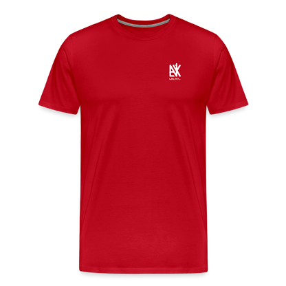 Männer Premium T-Shirt - Schwanewede - Rot