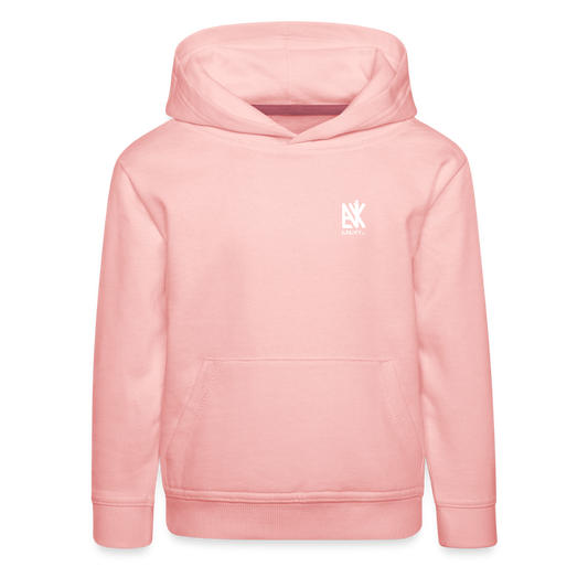 Kinder Premium Hoodie - Kristallrosa