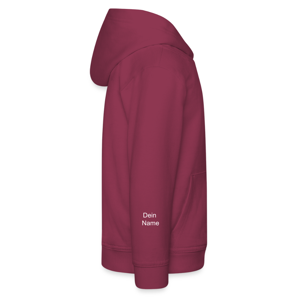 Kinder Premium Hoodie - Bordeaux