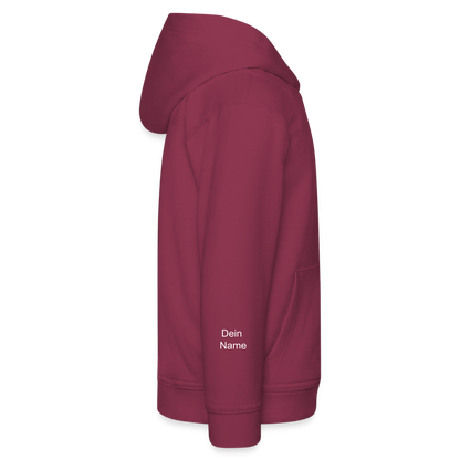 Kinder Premium Hoodie - Bordeaux