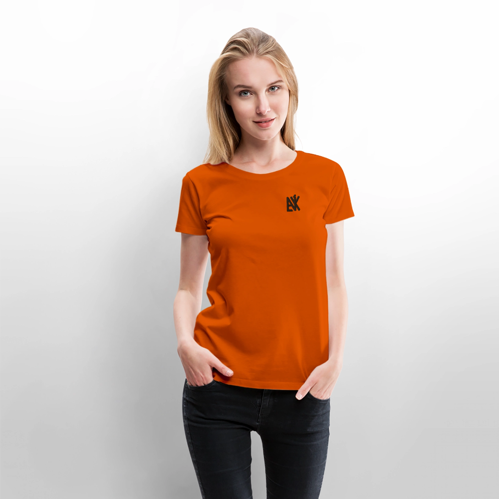 Frauen Premium T-Shirt - laliky.de - Orange 
