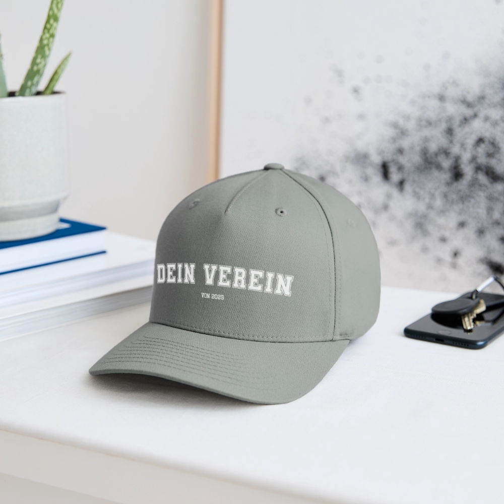 Flexfit Cap - Dein Verein - Grüngrau