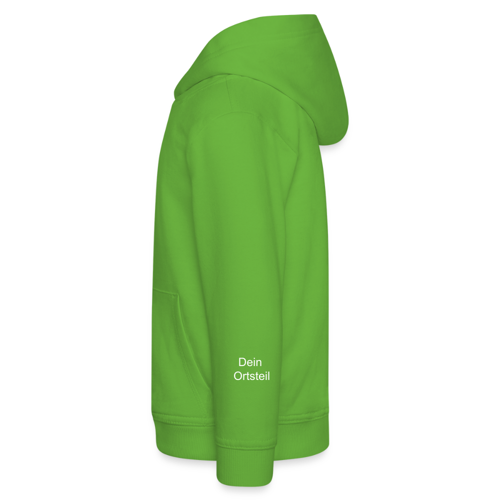 Kinder Premium Hoodie - Hellgrün