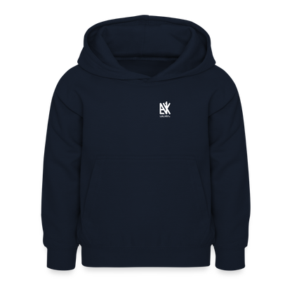 Kinder Hoodie - Ich bin neugierig - Navy