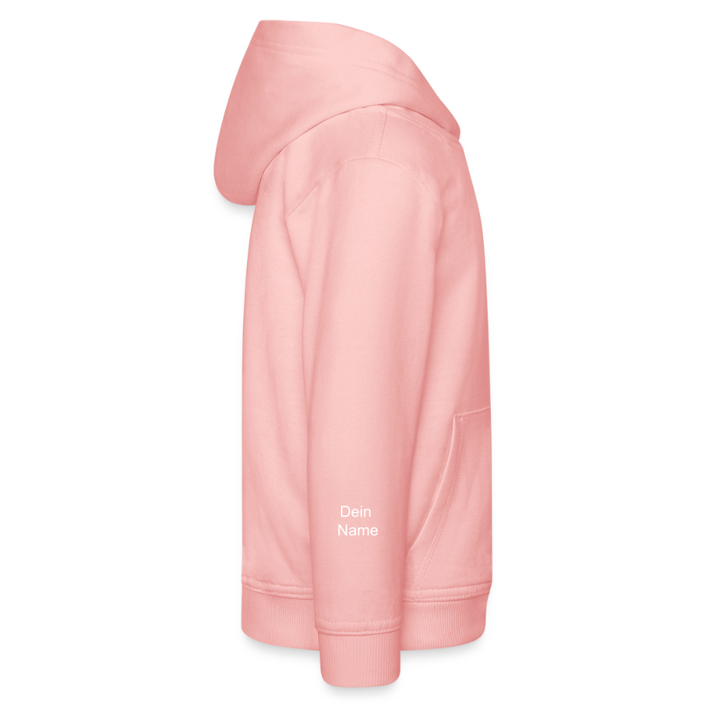 Kinder Premium Hoodie - Kristallrosa