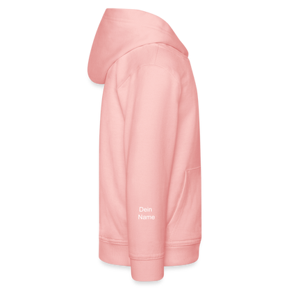 Kinder Premium Hoodie - Kristallrosa