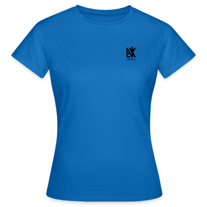 Frauen T-Shirt - QR Code (Hell) - Royalblau